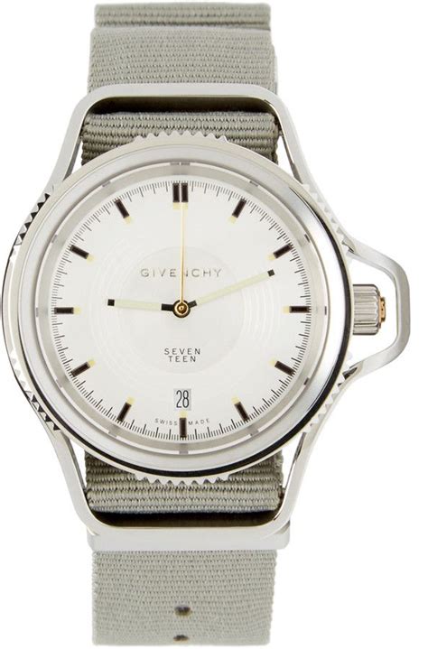 givenchy seventeen stainless steel watch|Givenchy Seventeen Watch .